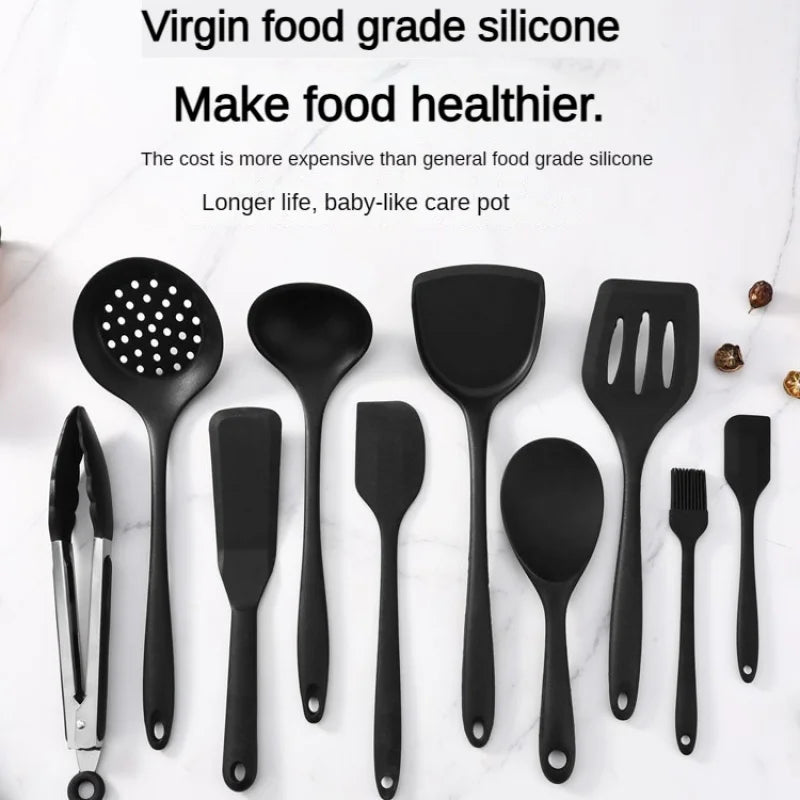 1/10PCS Food-Grade Silicone Kitchen Tools Set