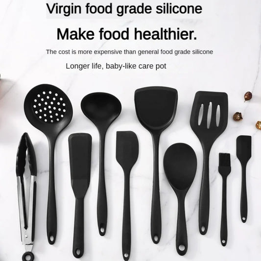 1/10PCS Food-Grade Silicone Kitchen Tools Set